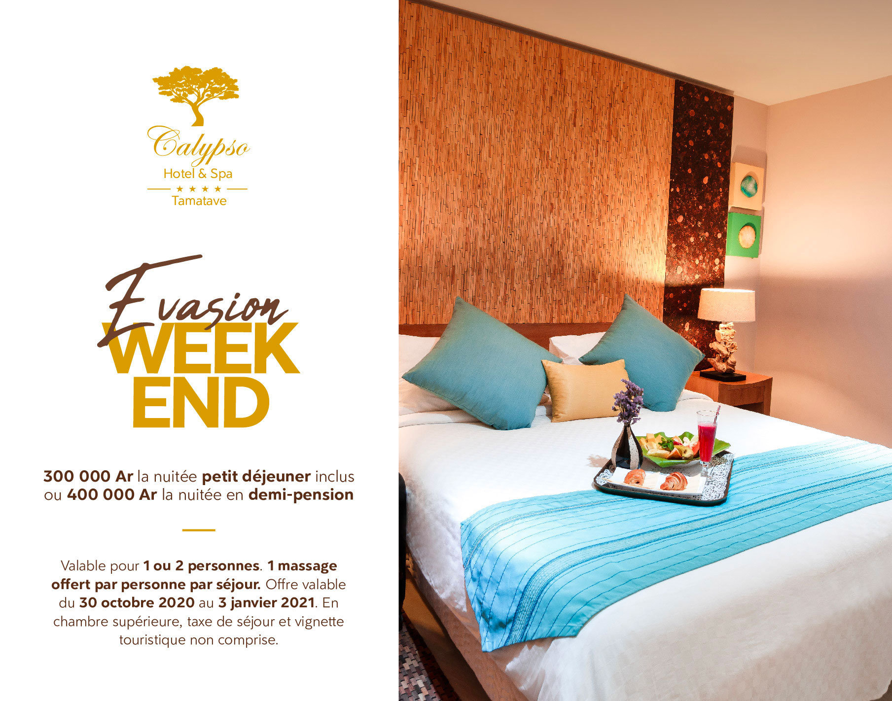 Offre Evasion Calypso Offre Evasion Calyspo Hotel & Spa